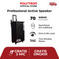 POLYTRON Speaker Aktif Portable PAS PRO10F7. 