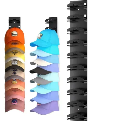 Baseball Cap Organizer Hat Rack Wall Mount Closet Door Storage Matibay Space Saving Dual Install