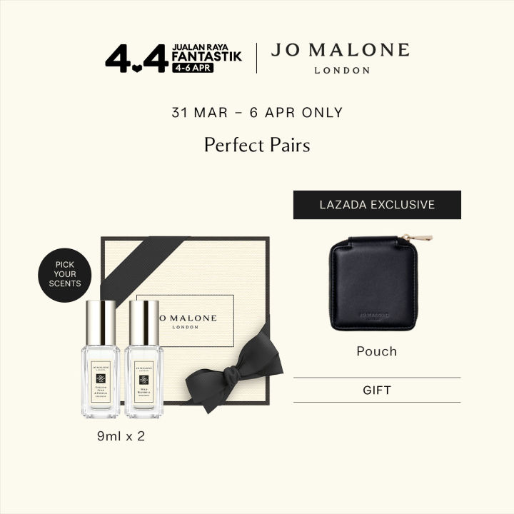 [31 Mar 6 Apr Only] Jo Malone London Scent Pairing, Cologne 9ml x2