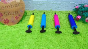 PO-MINI Pompa Mini Pompa Balon Tangan Manual Alat Pompa Tiup Angin Balloon Bola Pelampung Ban Renang Portable Manual Hand Pump