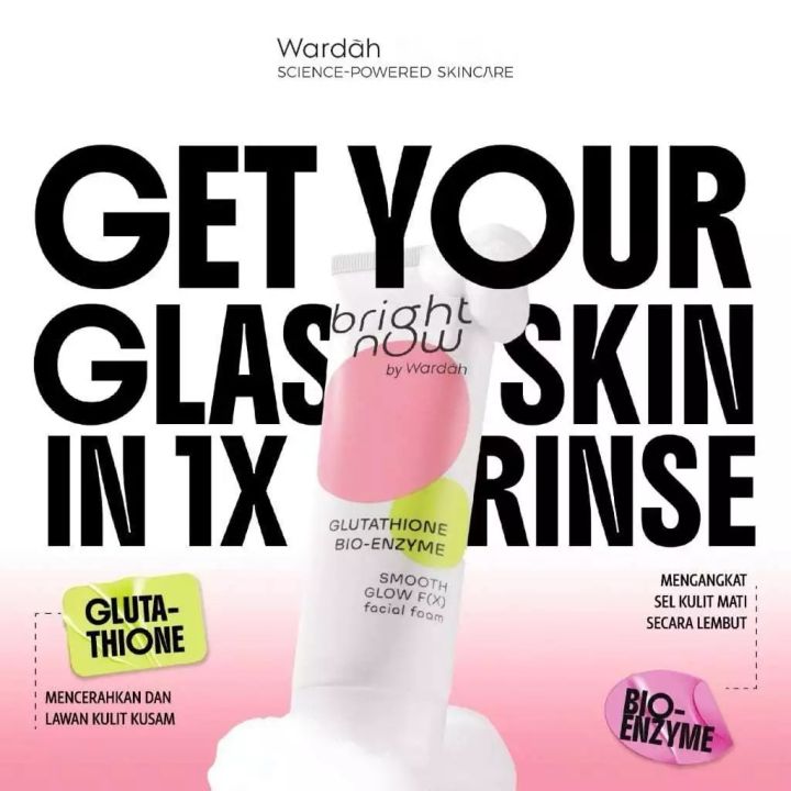 glutathione untuk mencerahkan kulit NEW! Wardah Perfect Bright Now Bio-Enzyme Smooth Glow F(X) Facial Foam | Facial Wash Kusam Kasar | 100ml BY AILIN ROS-mediated antiproliferative effects of Google Ad Policy Violation Size:Pack of 1 - 75gm Each