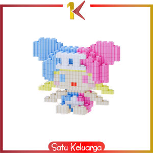 SK-M342 Mainan Balok Susun DIY Mini Bricks Toys Karakter Kartun Lucu / Building Nano Block Mini 3D