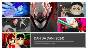 DAN DA DAN DANDADAN Video Animated Manga Cartoon Anime Series Complete 13 Episodes English and Japanese Audio Dub English Subtitle in 32GB USB Flash Drive with Free Surprise Gifts