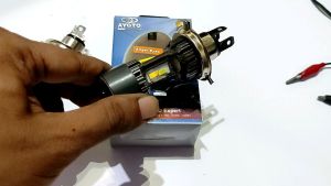 Lampu Utama Mobil Motor Led H4 Hs1 Ayoto A2 Kuning Putih