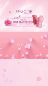Limited-Time Promotion [Natures Farm Store] Femoire Day & Night Set (60 Tablets + 15 Sachets)  Rose Placenta Collagen Peptide Whitening Suplemen Kulit Cerah Anti-Aging Acne Jeragat 两日内发货