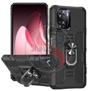 Casing Untuk Oppo A57 2022 Case Robot Hit Eye Whit Ring Transformer Phantom Armor Terbaru