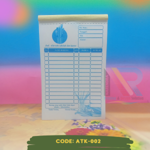 Nota Toko ATK (Alat Tulis Kantor) | Siap Kirim | Grosir  |  Murah  |  1 & 2 ply |  Percetakan  Narendra