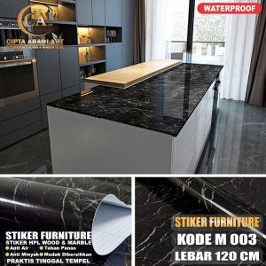 Wallpaper Stiker Marmer Marble Gloss Glossy Serat Kayu Tekture Premium Pelapis Furniture Meja Lemari Pintu Kitchen Set