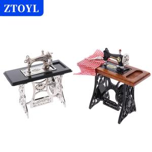 [COD]🔥🔥🔥ZTOYL 1:12 Dollhouse Mini Furniture Sewing Machine with Scissors for Doll House Decor