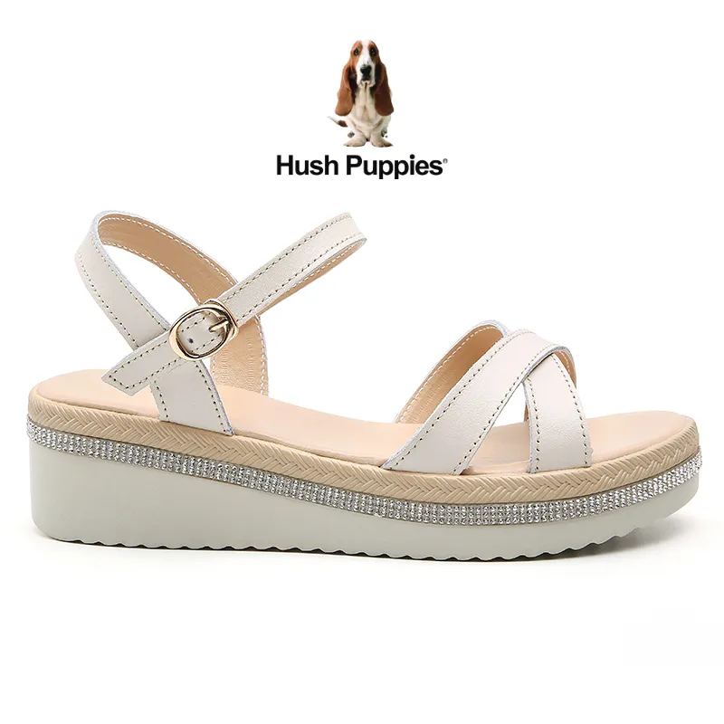 Hush Puppies Women Shoes Mules WILLOW X BAND HP IWSFT7608C-White