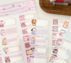 สติกเกอร์ชื่อลายการ์ตูน สำหรับน้องอนุบาล พร้อมส่ง ชุด 6 ราคาที่ใช้จ่าย 7,500 ราคา ระบบเคลื่อนที่ เปิดเทอม