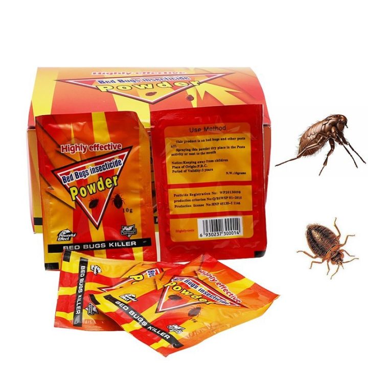 Bed Bugs Killer Powder Bed Bugs Insecticide Powder 10g 1Pack Serbuk ...