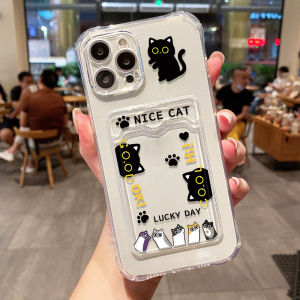 Casing kartu TPU slot cangkang lunakuntukXIAOMI Redmi13C NOTE13PRO 9 10PROPOCOX6 X5PRO K70E NOTE11S