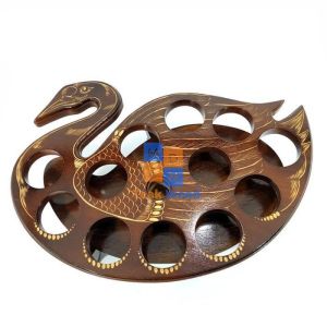 MD2H- Tempat Aqua Gelas Angsa Kayu Jati Asli Blora