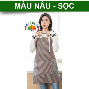 Tạp Dề Cao Cấp Kèm Khăn Lau Tay Bên HôngTạp Dề Nhà Bếp
