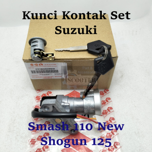 Kunci Kontak Set B20 SUZUKI SMASH 110 NEW SHOGUN 125 RR SP NR Kualitas original Presisi dan awet konci jok ori asli sgp Konci Keselamatan (bisa Cod)