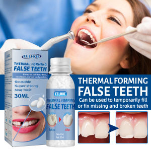 BEST SELLING! TOP SELLING!!! Teeth Repair Kit Temporary Teeth Replacement Kit Moldable False Teeth For Snap On Instant And Confident Smile