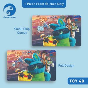 Toy Story - Decorative Sticker Skin For ATM Bank Credit Debit eWallet Access Member ID Card Waterproof TOY