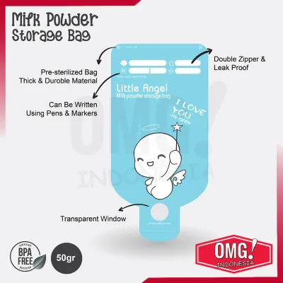 KANTONG SUSU BUBUK BAYI SUFOR PLASTIK SUSU FORMULA BABY MILK POWDER Storage Bag ORI ASI 30pcs