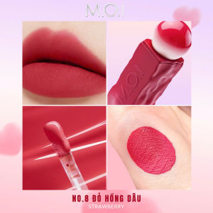 [HCM][ SON TINT LÌ BY M.O.I HỒ NGỌC HÀ CHÍNH HÃNG 100%  SON TINT LÌ KHÔNG CHÌ  MỀM MÔI  KHÔNG LỘ VÂN MÔI .SON NHIỀU DƯỠNG  mềm môi