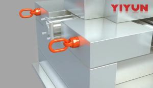 Hanson8 Universal Rotating Lifting Buckle with Metric Thread Steel Mold Lifting Ring for Industrial 8K3Q7