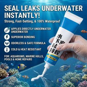 Waterproof Sealant Strong Bonding Underwater Adhesive Silicone Glue Durable Leak Repair for Glass and Metal
