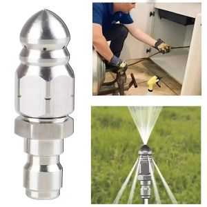 Đầu Phun Nhôm Xịt Áp Lực Cao – Thông Tắc Cống Bồn Rửa Bồn Cầu Đường Ống Dễ Dàng