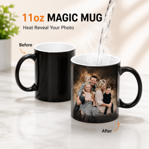 Magic Mug Personalized/Customized | Coffee Mug Souvenir | Color Changing Mug
