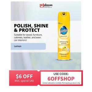 Pledge Furniture Polish Lemon