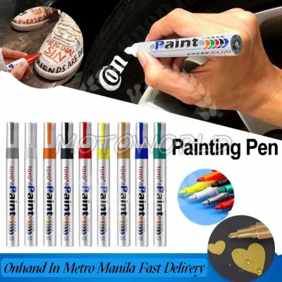 TOYO Colors Marker Pen Fine Paint Oil Based Art Pen Metal Glass Waterproof