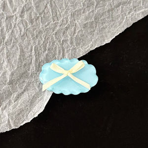 กิ๊บหนีบผม รูปเมฆ ประดับโบว์ สีแคนดี้ น่ารักหวาน Insสไตล์เกาหลี นักเรียนสำหรับผู้หญิง เครื่องประดับผมแฟชั