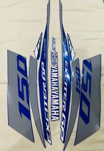 Bộ tem decal dán xe máy Yamaha Exciter 150 đời 2019 màu xanh đậm zin thái siêu đẹp