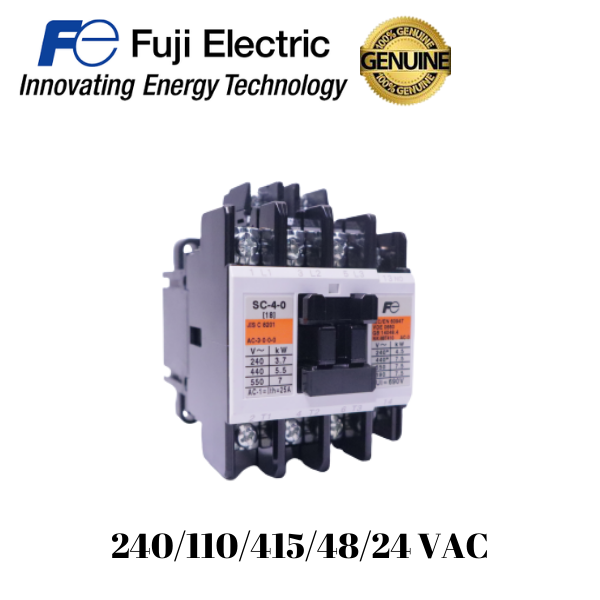 Contattore Fuji SC-4-0/G SC40G DC24V – Nuovo In Scatola, Made In Japan