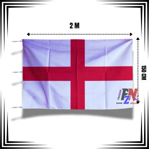 Bendera Inggris Poliester Peles (3m)