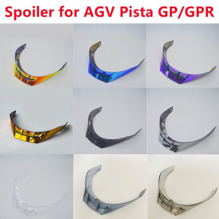 Helmet Tail Spoiler For AGV Pista GP, Pista GPR, CORSA,CORSA R Rear Spoiler  Motorcycle Helmet Essories Parts