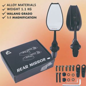 Thailand‑Made Street King Motorcycle Side Mirror 360 Degree Rotatable Anti‑Glare Rearview Mirror