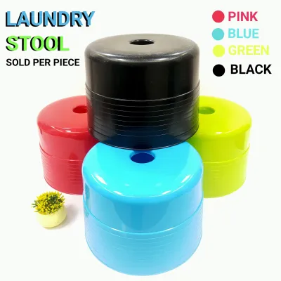 HEAVY DUTY PLASTIC LAUNDRY STOOL / ROUND STOOL / KIDDIE STOOL / KIDS CHAIR / MATIBAY NA UPUAN-LUCS