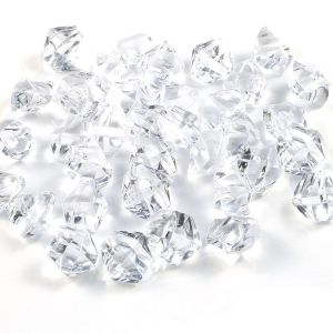 Túi 10 Hạt Đá Pha Lê Viên Đá Bằng Nhựa Trang Trí Bể Cá Cây Cảnh Rải Sắc Màu Rực Rỡ Trang Trí Vườn Nhà