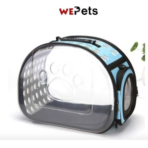 Transparent Pet Carrier Pet Travel Bag Cat Dogs outdoor bag [Ready Stock]