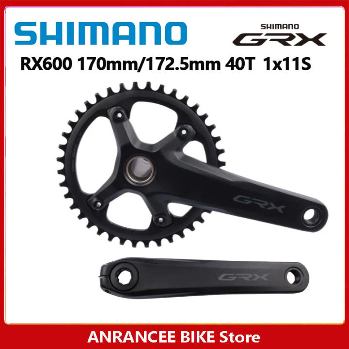 Shimano GRX RX600 1x11Speed Crankset 170MM 172.5MM 40T Chainring