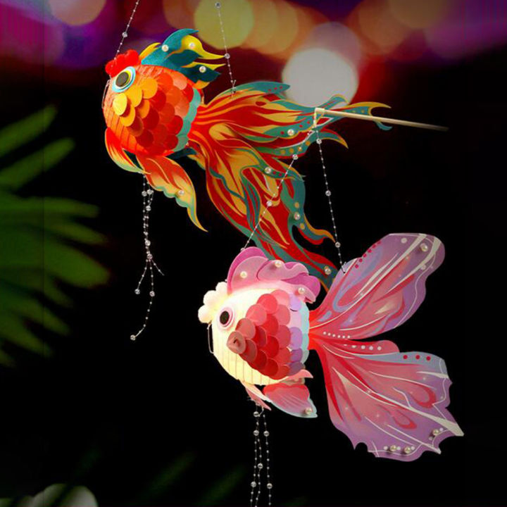 Đèn lồng giấy hình cá chép độc đáo và sáng tạo thích hợp,Lồng Đèn Treo ...