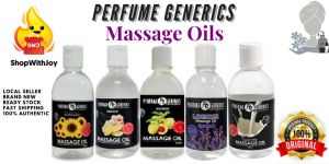【ShopWithJoy】PG Massage Oil 410ML Perfume Generics PG Minyak Urut Sunflower Lavender Goat Milk Halia Lemongrass