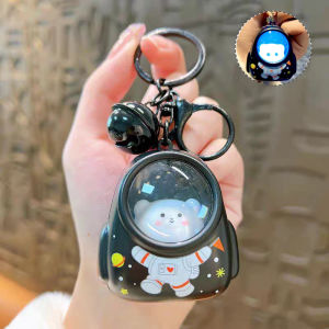 [COD]Gantungan Kunci Backpack Cat Kartun Lucu Akan Bersinar /Gantungan Tas 3D