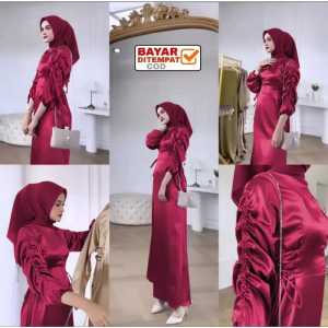 DARLA DRESS SERUT // ATASAN WANITA TERBARU // FASHION MUSLIM WANITA // BAJU CASUAL WANITA // DRESS TERBARU // DRESS LEBARAN 2024