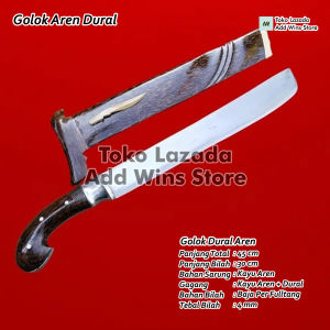 Golok berburu survival outdoor kukri Gurkha Baja Per Sepuh Rasamala