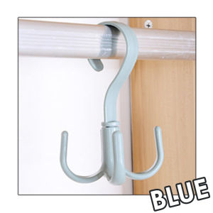 4 Claw Hook Rotating Rack Scarf Bag Hanger Holder Necktie Bag Hook