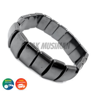 GELANG KESEHATAN PRIA WANITA BATU HEMATITE MAGNET