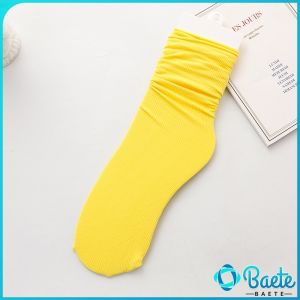 Womens Socks Korean Thin Velvet Calf Socks Fashion Medium Tube Socks 1 Pair 6 Colors