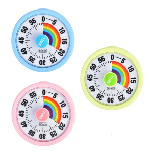 High Accuracy Visual Desktop Timer Rotary Control Time Management Tool For Kitchen Office Gym Countdowns Alarm Clock