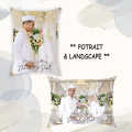 Bantal Custom 40x60 Face Pattern + Full Foto. 